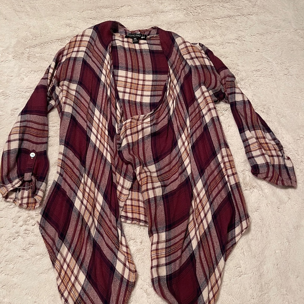 Plaid fall flannel